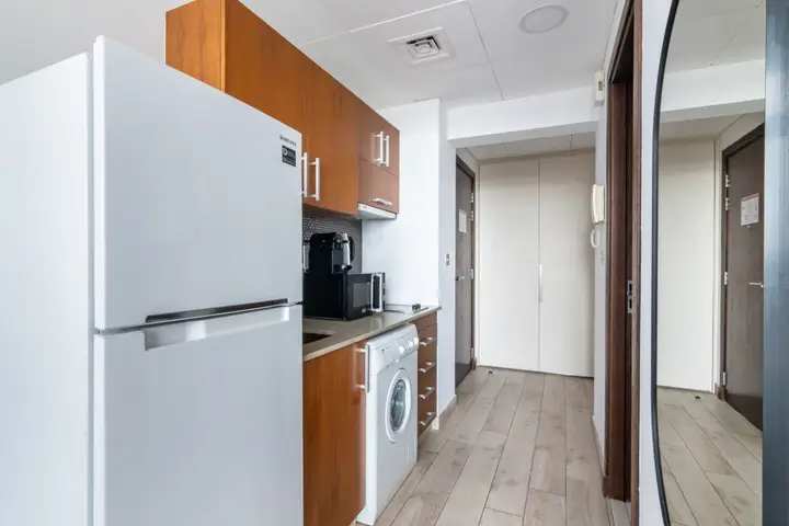 Дубай: Апартаменты Stylish DIFC Studio | Burj Khalifa View Balcony