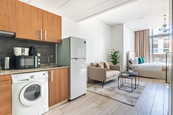 Дубай: Апартаменты Fully Furnished Studio | Balcony over DIFC