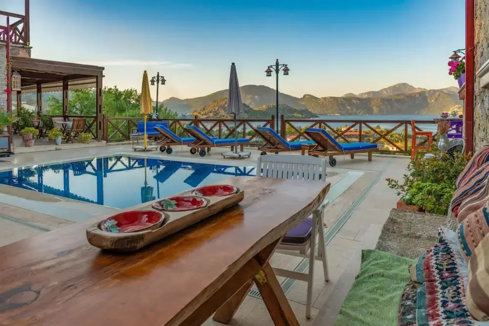 Селимийе: Chic Room With Mesmerizing View in Selimiye