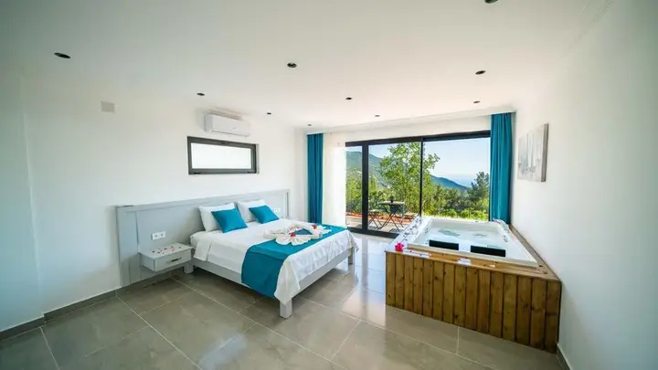 Исламлар: Chic Villa With Pools Jacuzzi Nature View in Kas