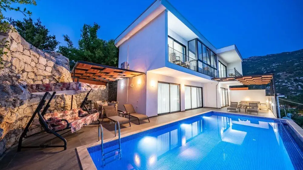 Исламлар: Chic Villa With Pools Jacuzzi Nature View in Kas