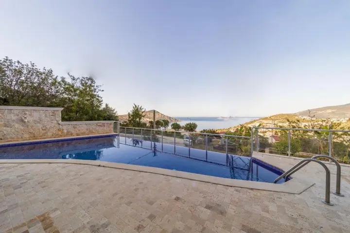 Калкан: Gorgeous Sea View Flat With Pool in Antalya Kalkan