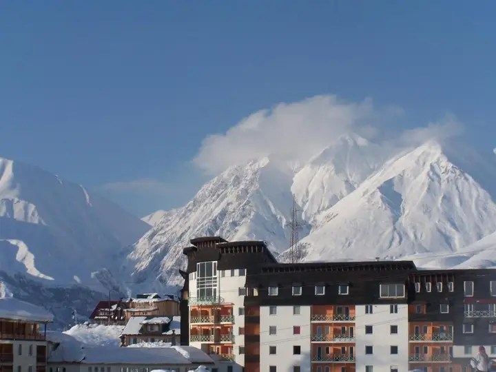 Гудаури: Apartment in the center of Gudauri