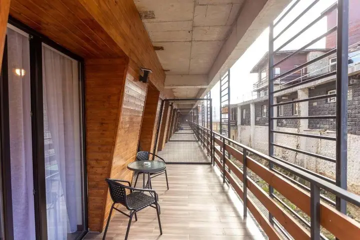 Гудаури: charming and bright apartment in marshall gudauri project