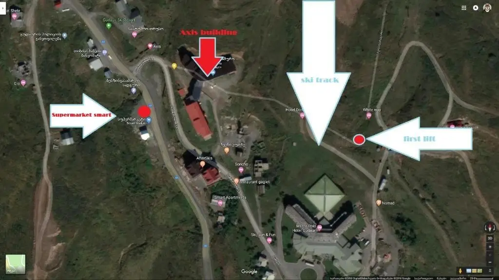 Гудаури: Alkatraz Apartment with Prepayment