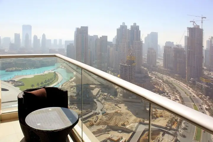 Дубай: Vacation Bay - Loft West Tower - Boulevard View