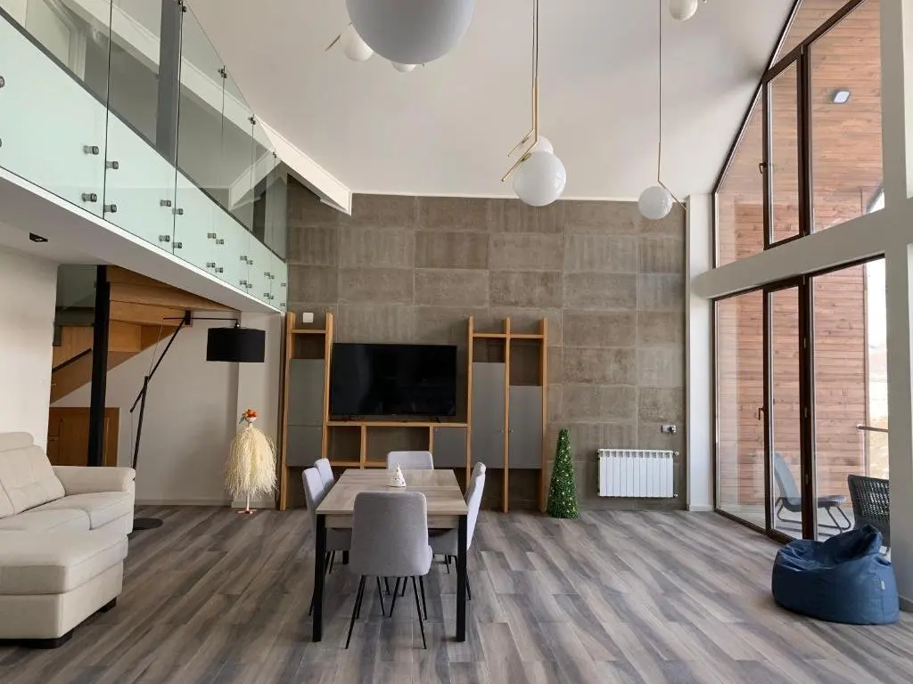 Гудаури: Brand New Luxury Apartment in New Gudauri with Mountain View and Terrace