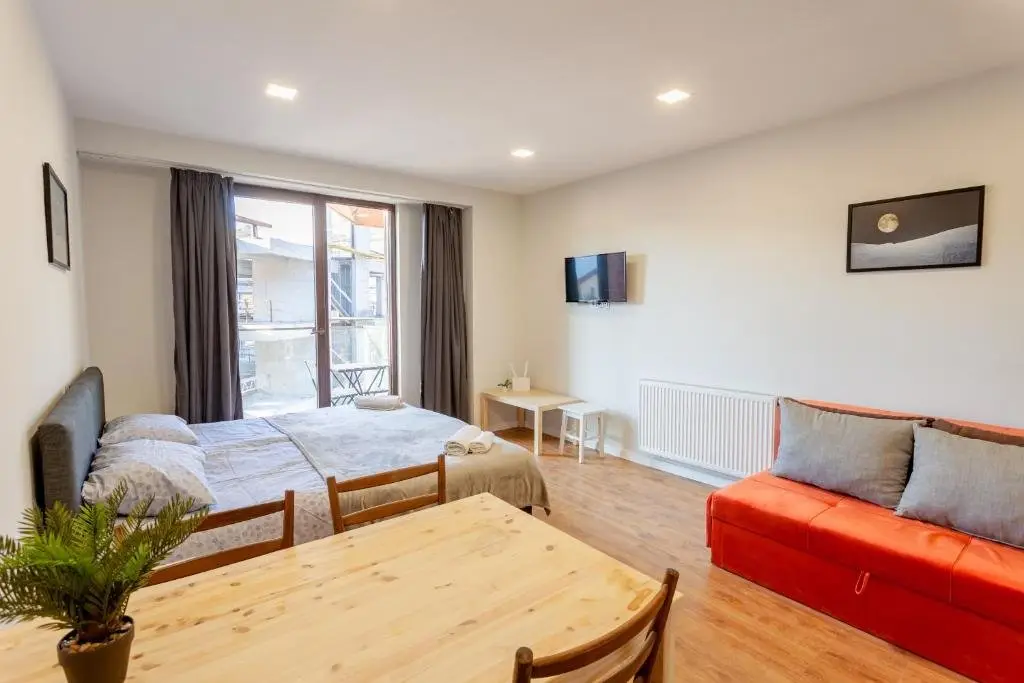 Гудаури: Apartment - 4 PPL, walk to lift, last FLR, Wifi/4G