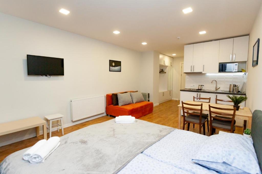 Гудаури: Apartment - 4 PPL, walk to lift, last FLR, Wifi/4G