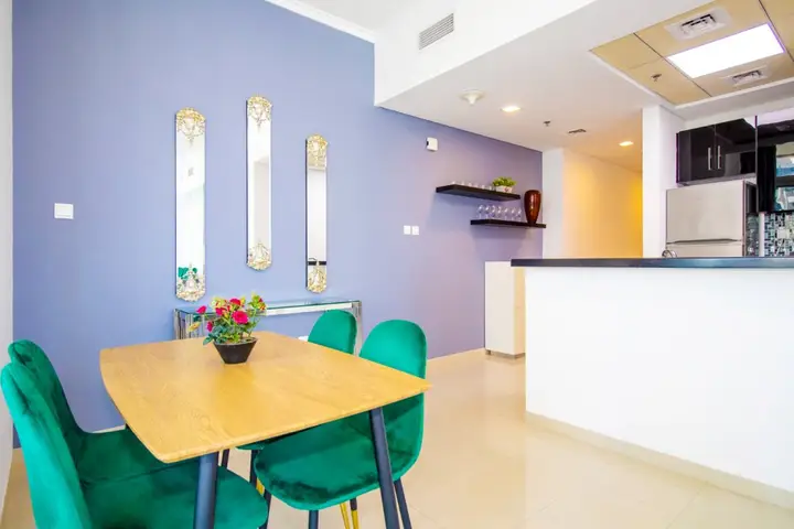 Дубай: Апартаменты Modern Sea View 1Bedroom Jbr Beach
