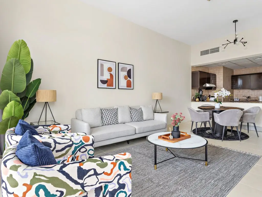 Дубай: Апартаменты Cosy 1-Bedroom La Fontana Brand New All Bills Inc