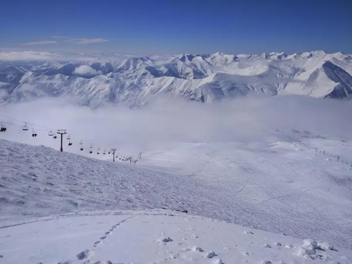 Гудаури: Duplex Apartment in New Gudauri near Gondola