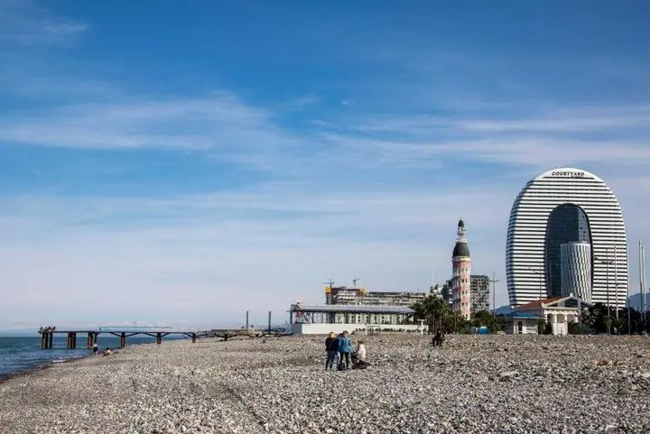 Батуми: Sunset in Batumi