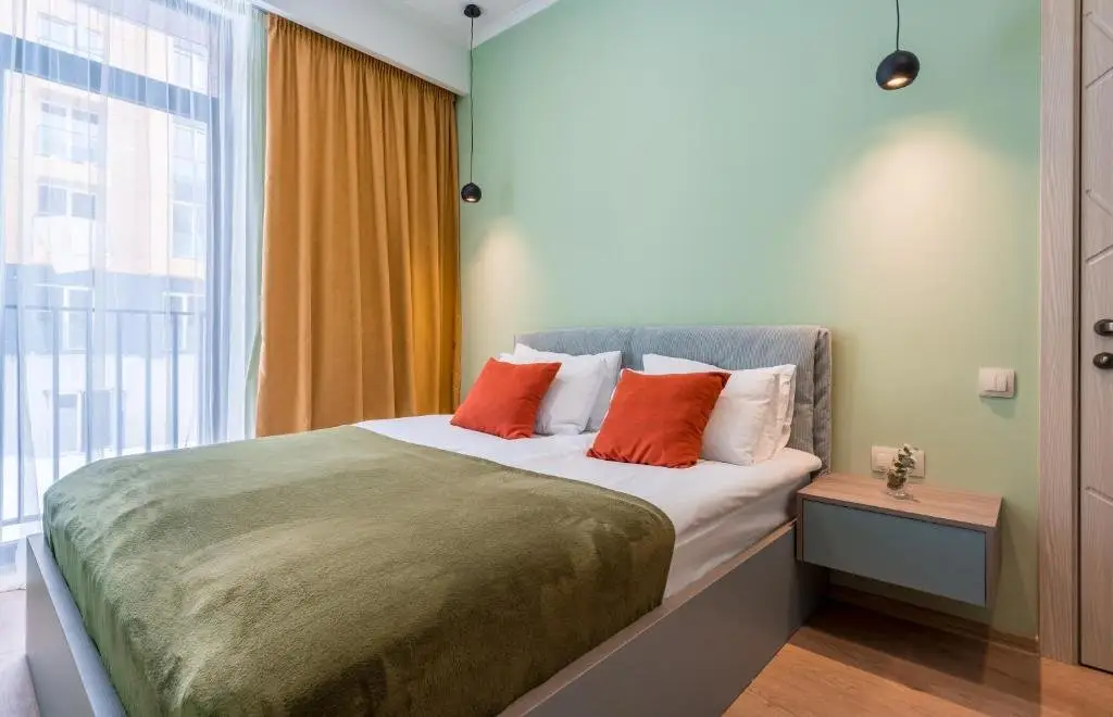 Гудаури: New Gudauri Alpic Apartment with separate bedroom