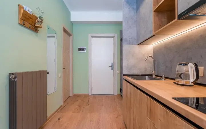 Гудаури: New Gudauri Alpic Apartment with separate bedroom
