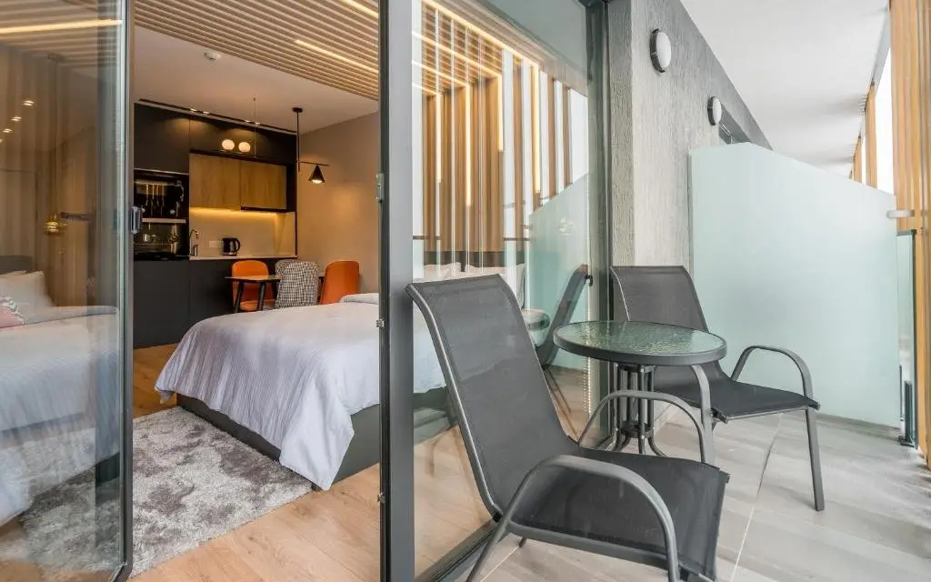 Гудаури: New Gudauri Atrium Ski and Dream Apartment