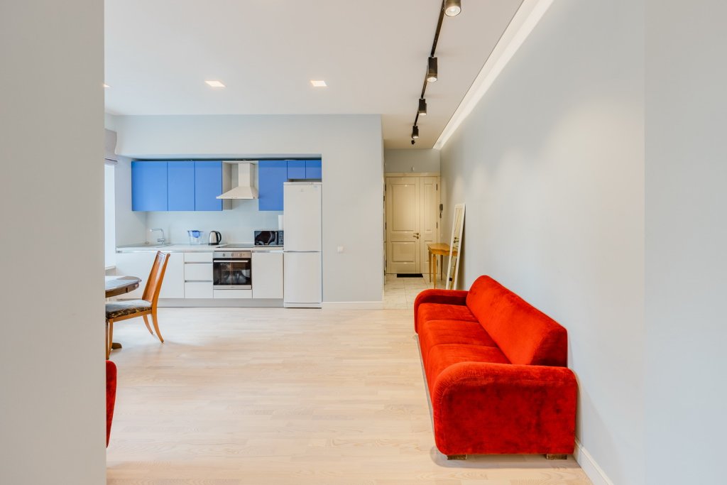 Санкт-Петербург: Апартаменты a.m. Rooms Petrovskiy Apartments с видом на реку