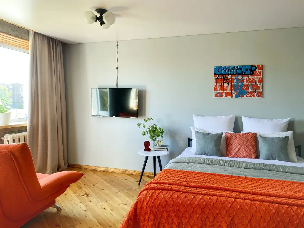 Петрозаводск: Апартаменты Hygge Karelia в стиле Art Loft