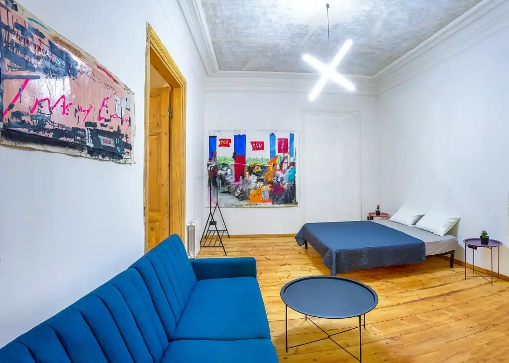 Тбилиси: Апартаменты Comfortable apartment with veranda Tbilisi