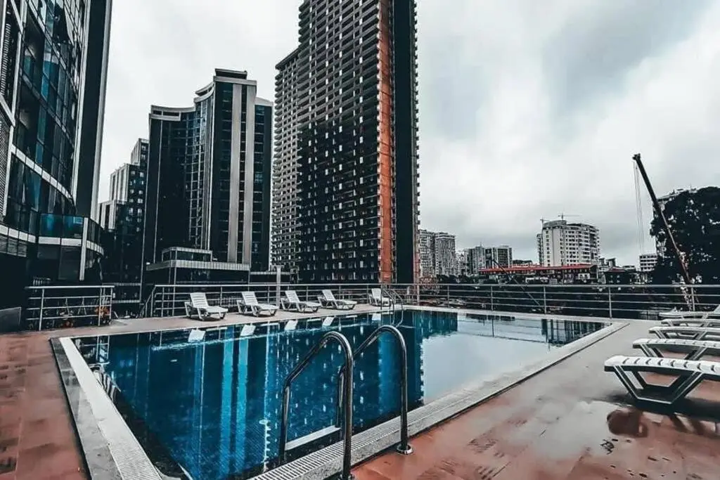 Батуми: Cosy Apartment in New Wave on 30th Floor