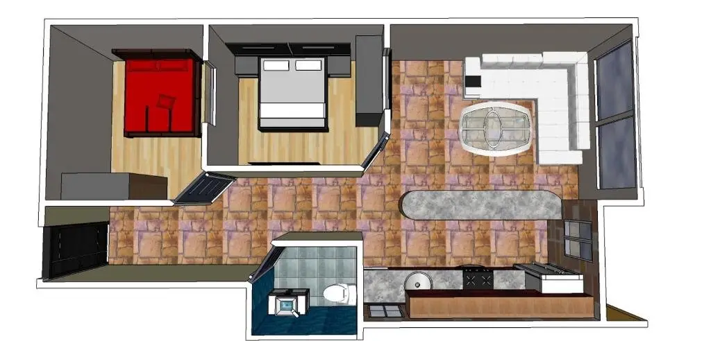 Батуми: Georgia Batumi V.Gorgasali Str.159 "B" Flat 38