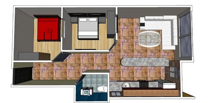 Батуми: Georgia Batumi V.Gorgasali Str.159 "B" Flat 38