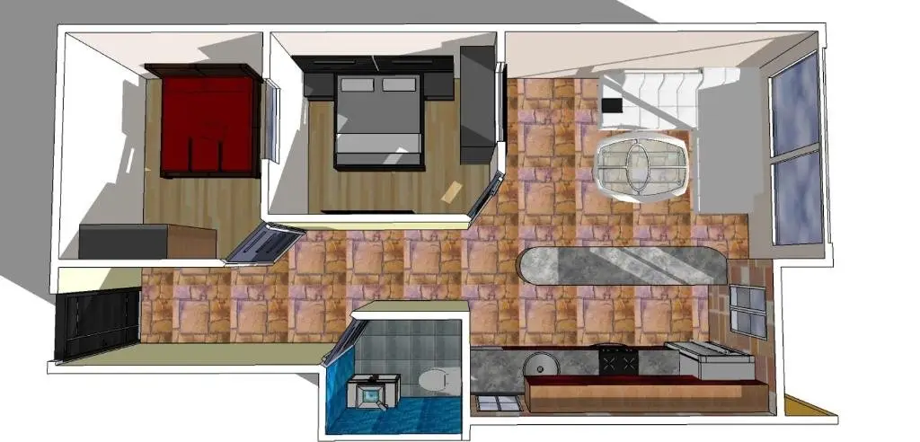 Батуми: Georgia Batumi V.Gorgasali Str.159 "B" Flat 38