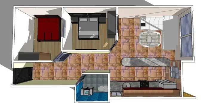 Батуми: Georgia Batumi V.Gorgasali Str.159 "B" Flat 38