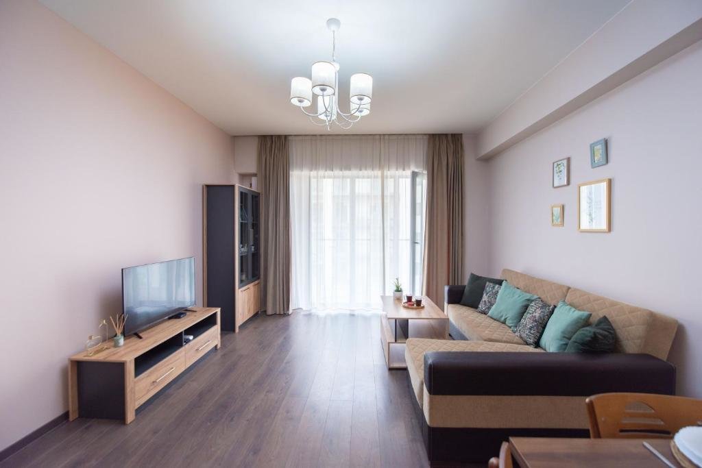Тбилиси: GG home - cozy 1 bedroom apartment on Kazbegi avenue 15