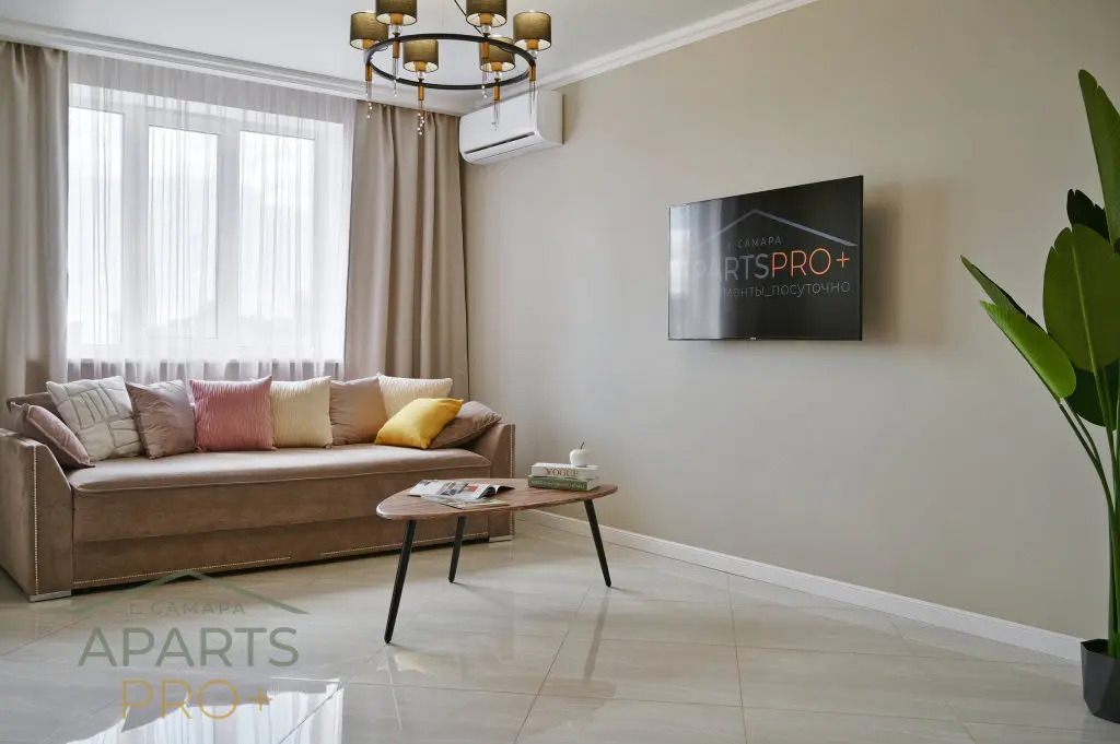 Самара: Квартира Aparts Pro Стильная евро 2-ком в центре Самары