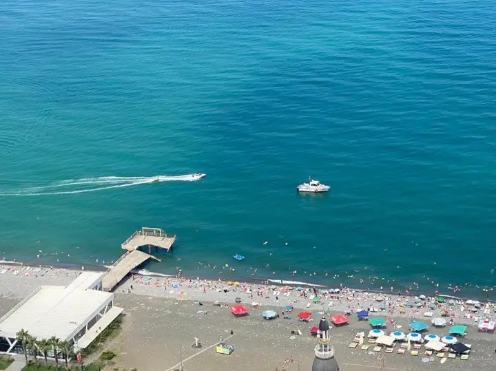 Батуми: Apartment on the 45th floor in Orbi city