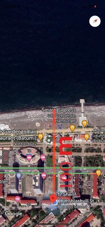 Батуми: apartment with 3 bedrooms, 100 m from the sea
