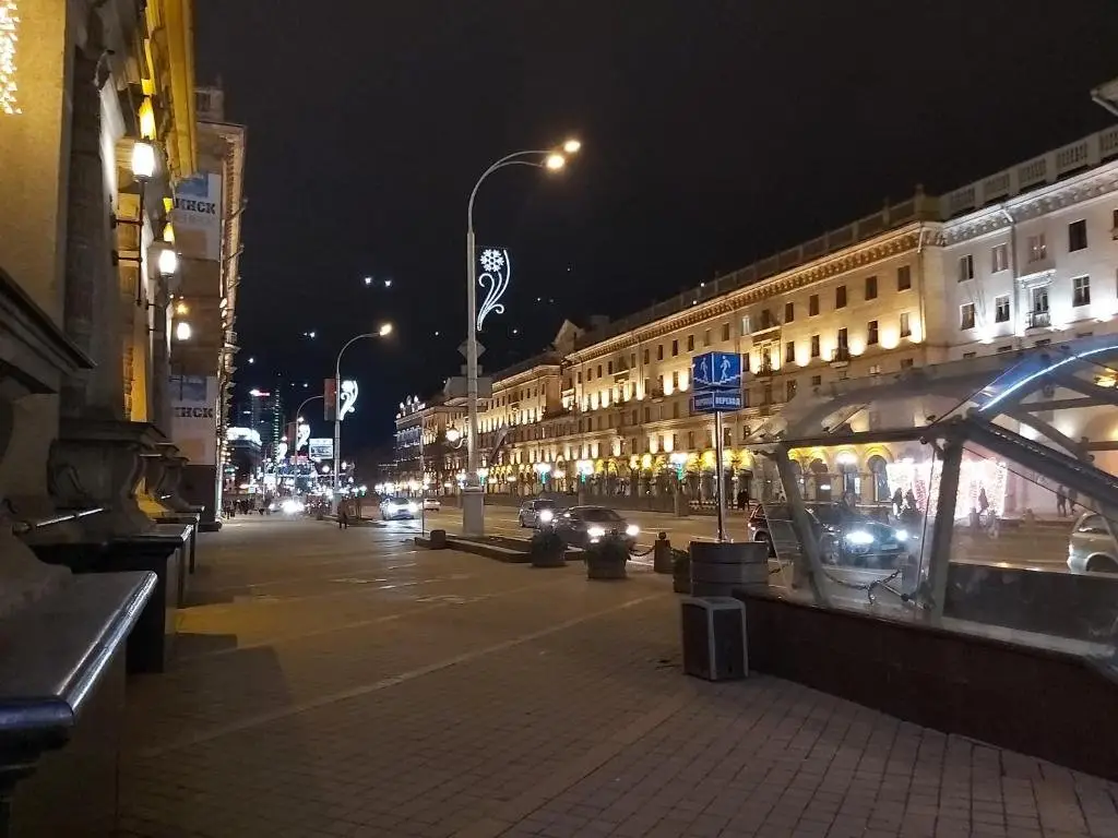 Минск: Apartment with terrace in historical centre