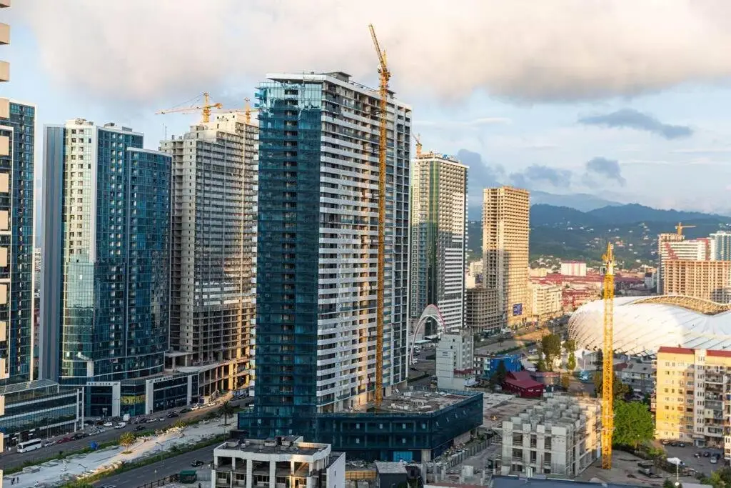 Батуми: Super Cozy Apartment 36th Floor, Sea and Mountain View