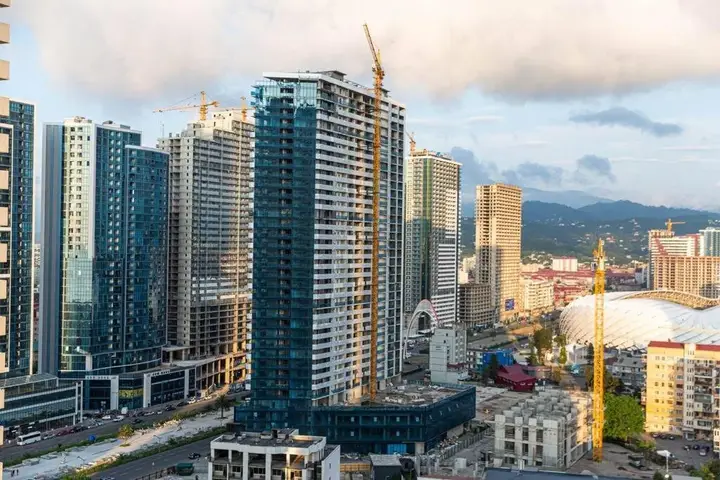 Батуми: Super Cozy Apartment 36th Floor, Sea and Mountain View