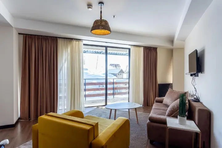 Гудаури: Stylish 1Br Apartment In Marshall Project