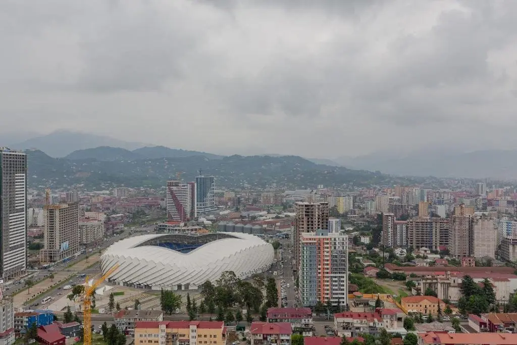 Батуми: Stylish Studio Apartment W Sea And Stadium View