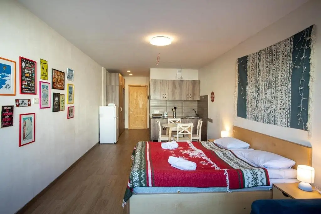 Гудаури: Stylish Ski In Out Apartment In 50 Metres From Gondola For 4