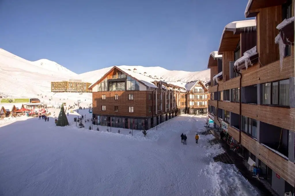 Гудаури: Stylish Ski In Out Apartment In 50 Metres From Gondola For 4