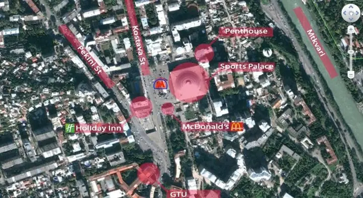 Тбилиси: Penthouse Apt On Giorgi Mirotadze