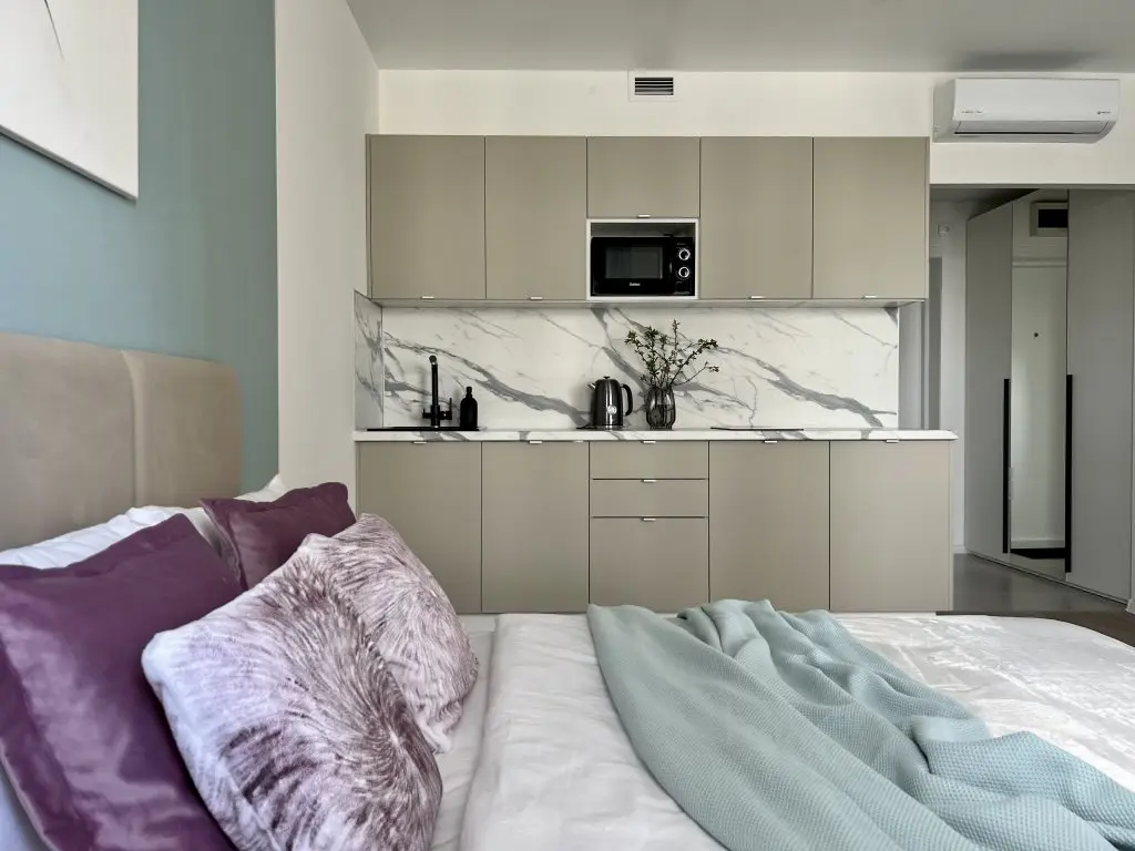 Москва: Studiya V Gostyah U Mashen'ki U Metro Ozernaya Apartments