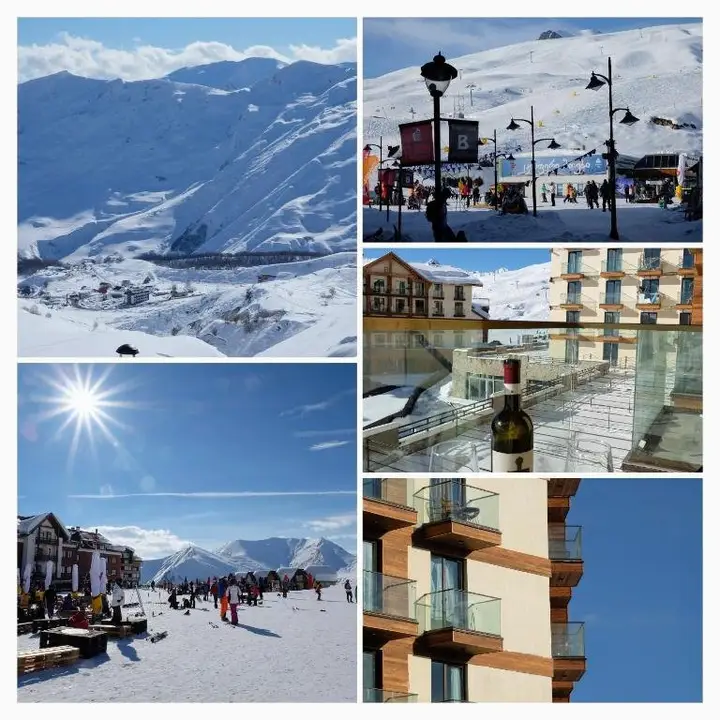 Гудаури: "Bavaria" Apartment New Gudauri 100m to cable car