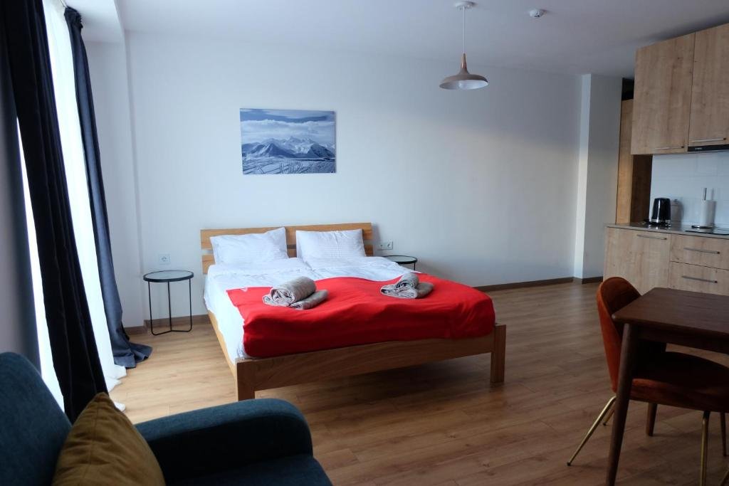 Гудаури: "Bavaria" Apartment New Gudauri 100m to cable car