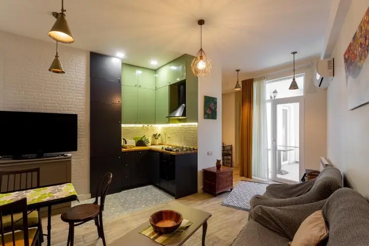 Тбилиси: Modern 1Br Apartment In The Center