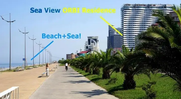 Батуми: Orbi Residence Sea Side Studio Apartment 04