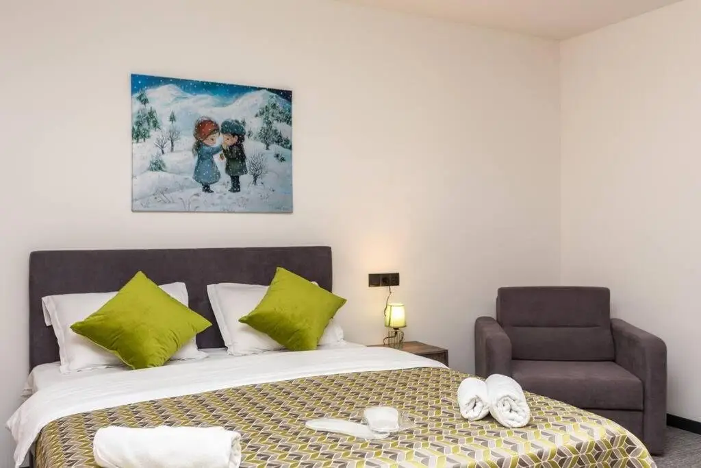 Бакуриани: Studio apt With furnished balcony 2 min To Kokhta