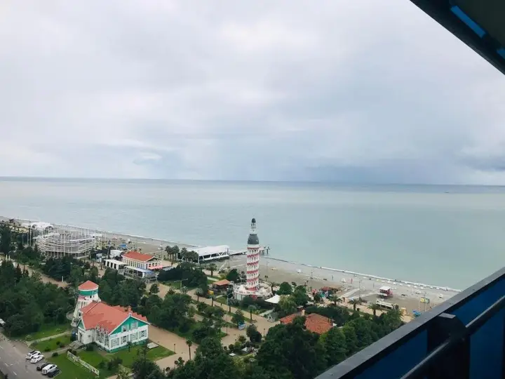 Батуми: Sea View 1 Bedroom Studio Apartment In Orbi City