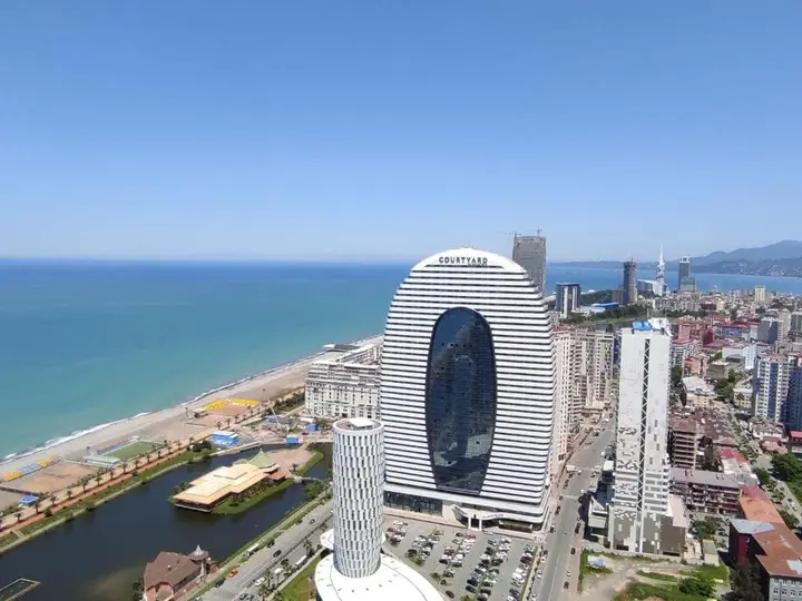 Батуми: Sea And City View Studio At 43Th Floor