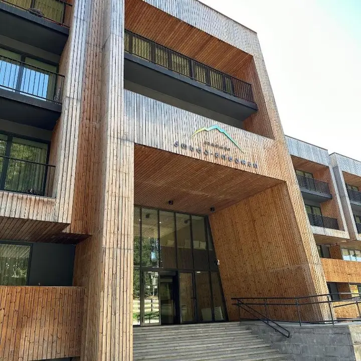 Бакуриани: Studio style Kokhta-Mitarbi Apartment in Bakuriani