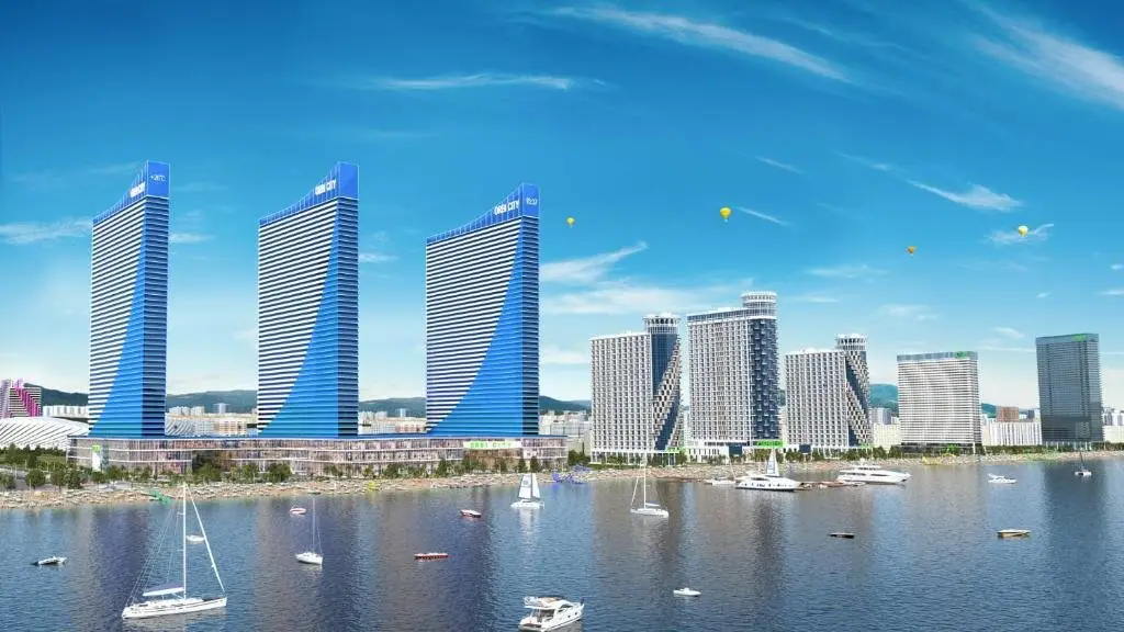 Батуми: Orbi Apartment With Sea View From 40Th Floor, Sherif Khimshiashvili Street 7